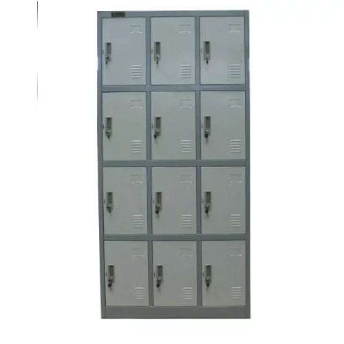Metal Box Storage Lockers 12 Doors