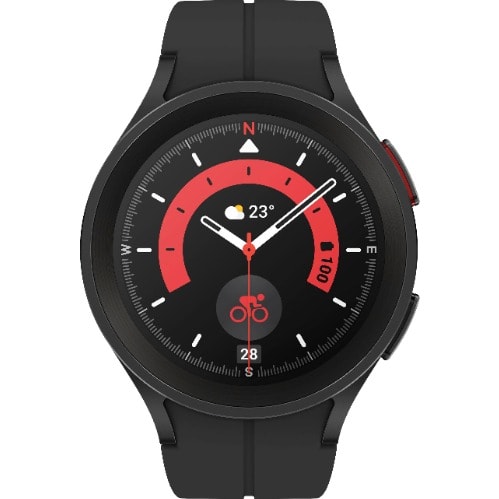Galaxy Watch5 Pro Titanium Smartwatch 45mm BT - Black