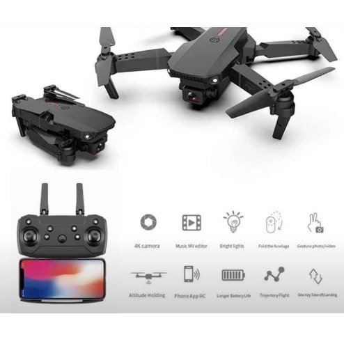 Digital Wifi 4k Hd Dual Drone Camera Quadcopter