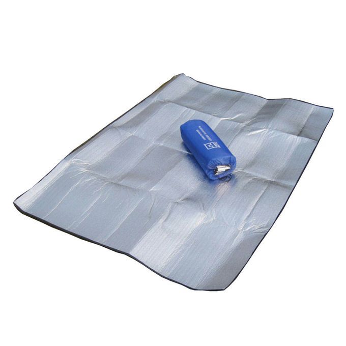 Aluminum Foil Insulation Foam Camping Blanket Compact Picnic Sleeping