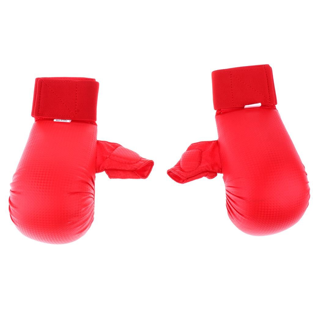 Boxing Glove Fight Strike Boxing MMA Muay Thai Karate Exercise S Red