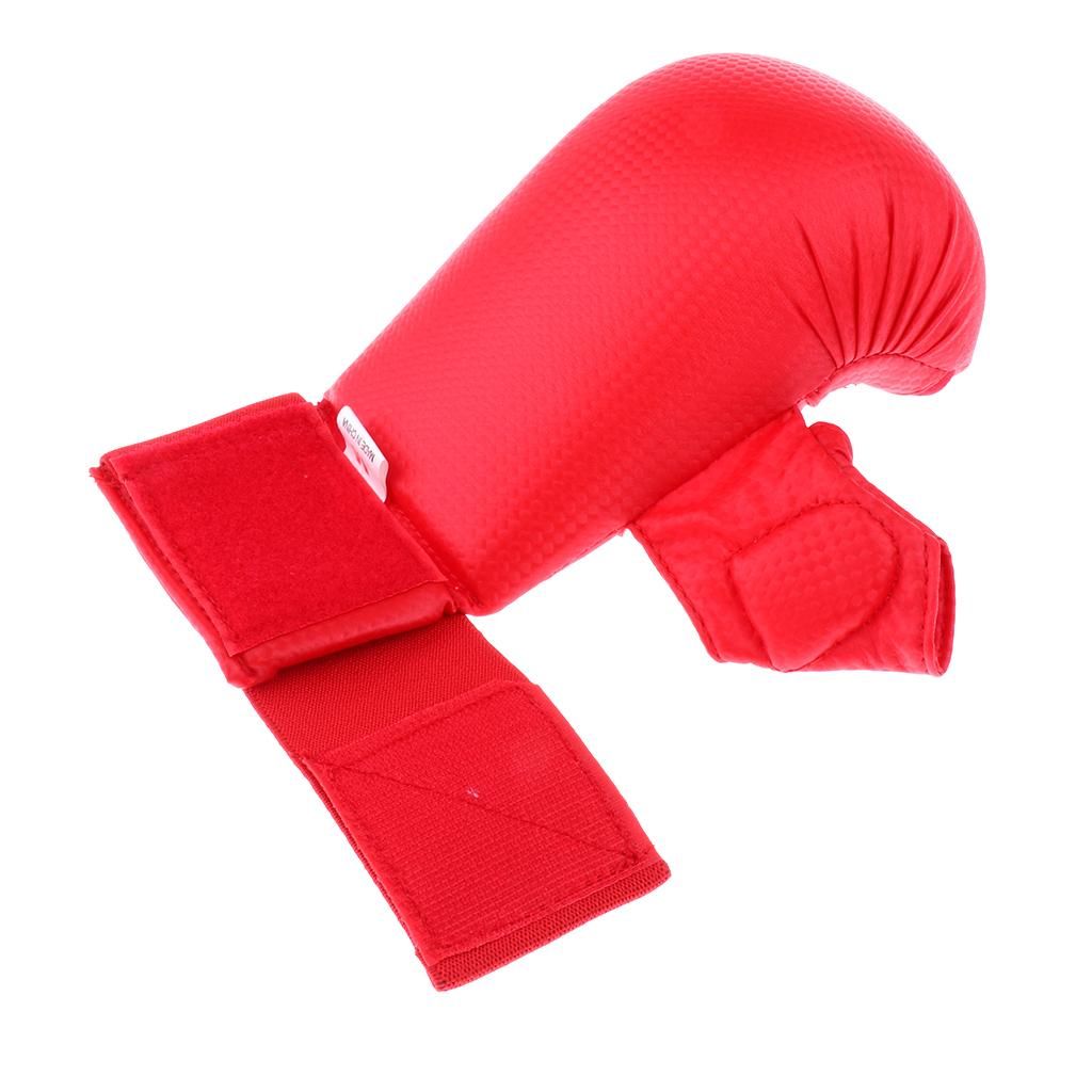 Boxing Glove Fight Strike Boxing MMA Muay Thai Karate Exercise S Red