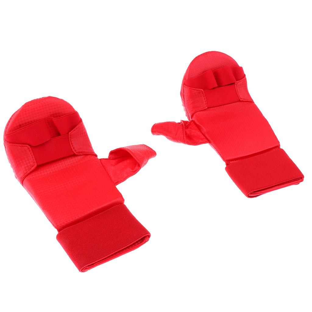 Boxing Glove Fight Strike Boxing MMA Muay Thai Karate Exercise S Red
