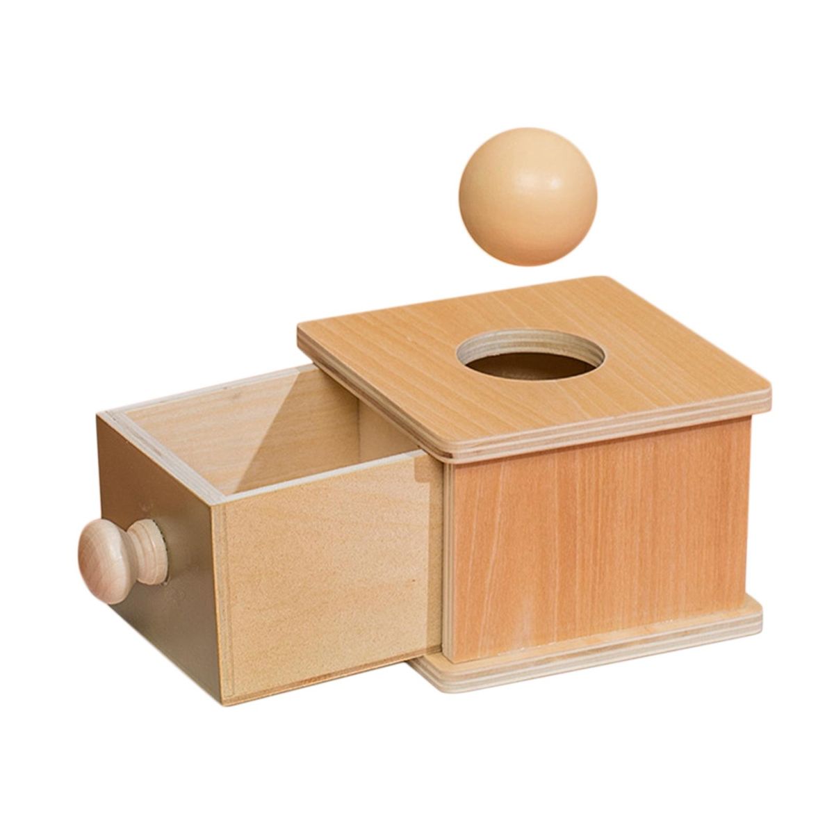 Coin Box With Drawer Early Educational Toy Learning