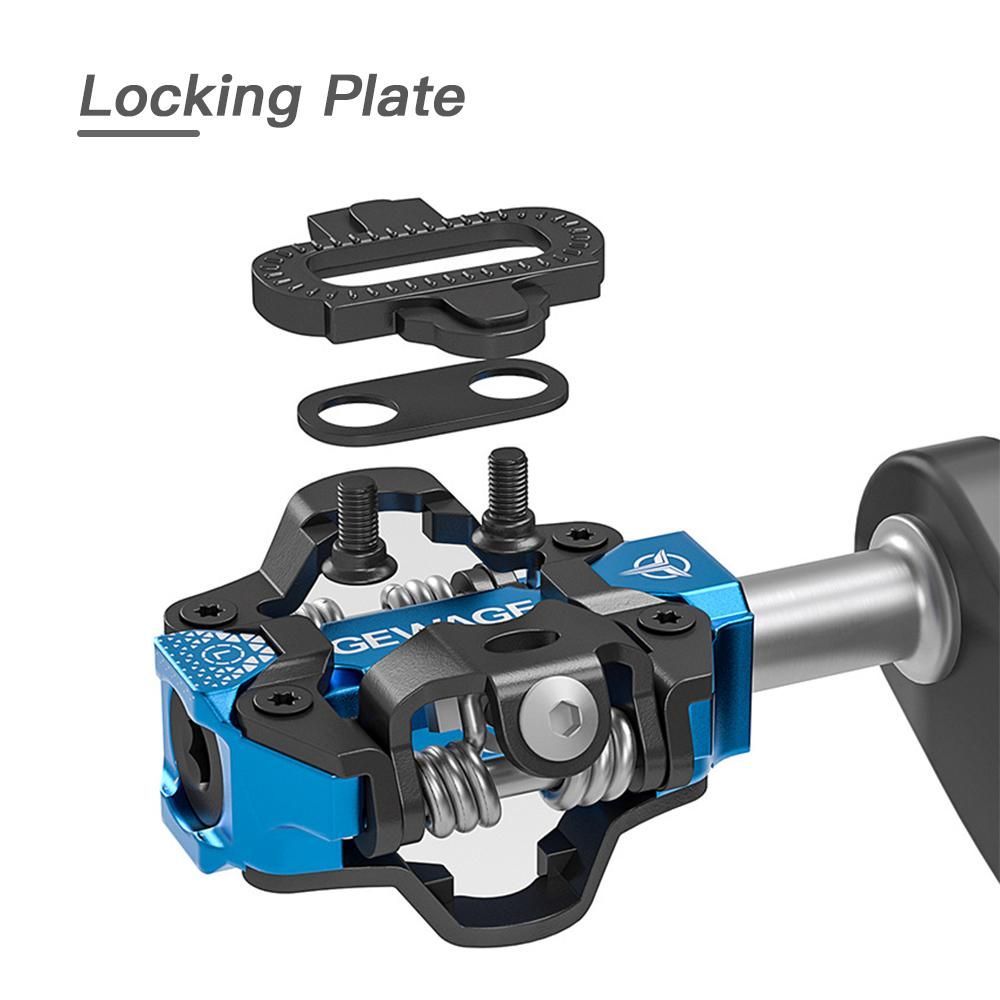 Bicycle Pedal Pedals Aluminum Alloy Flat Platform Applicable Waterproof Bicycle Parts