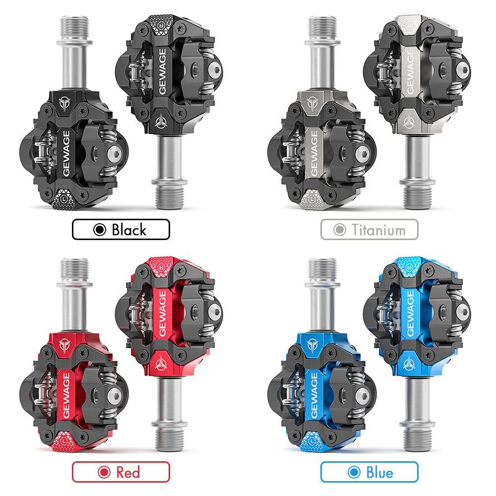 Bicycle Pedal Pedals Aluminum Alloy Flat Platform Applicable Waterproof Bicycle Parts
