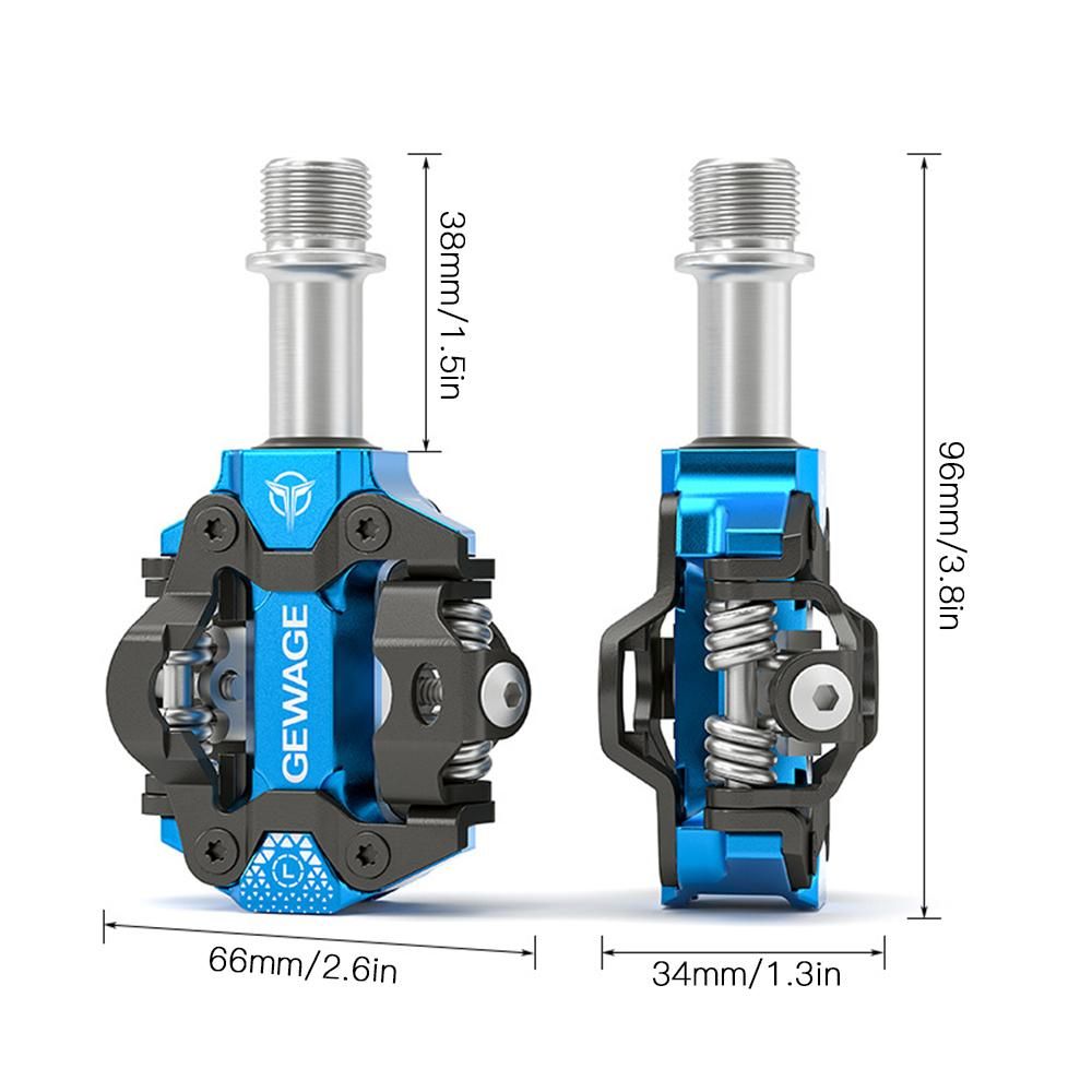 Bicycle Pedal Pedals Aluminum Alloy Flat Platform Applicable Waterproof Bicycle Parts