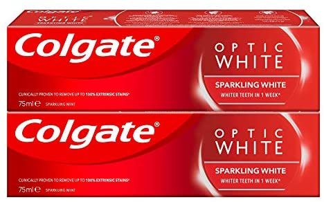 Whitening Toothpaste Optic White:- Sparkling White 2Pieces.