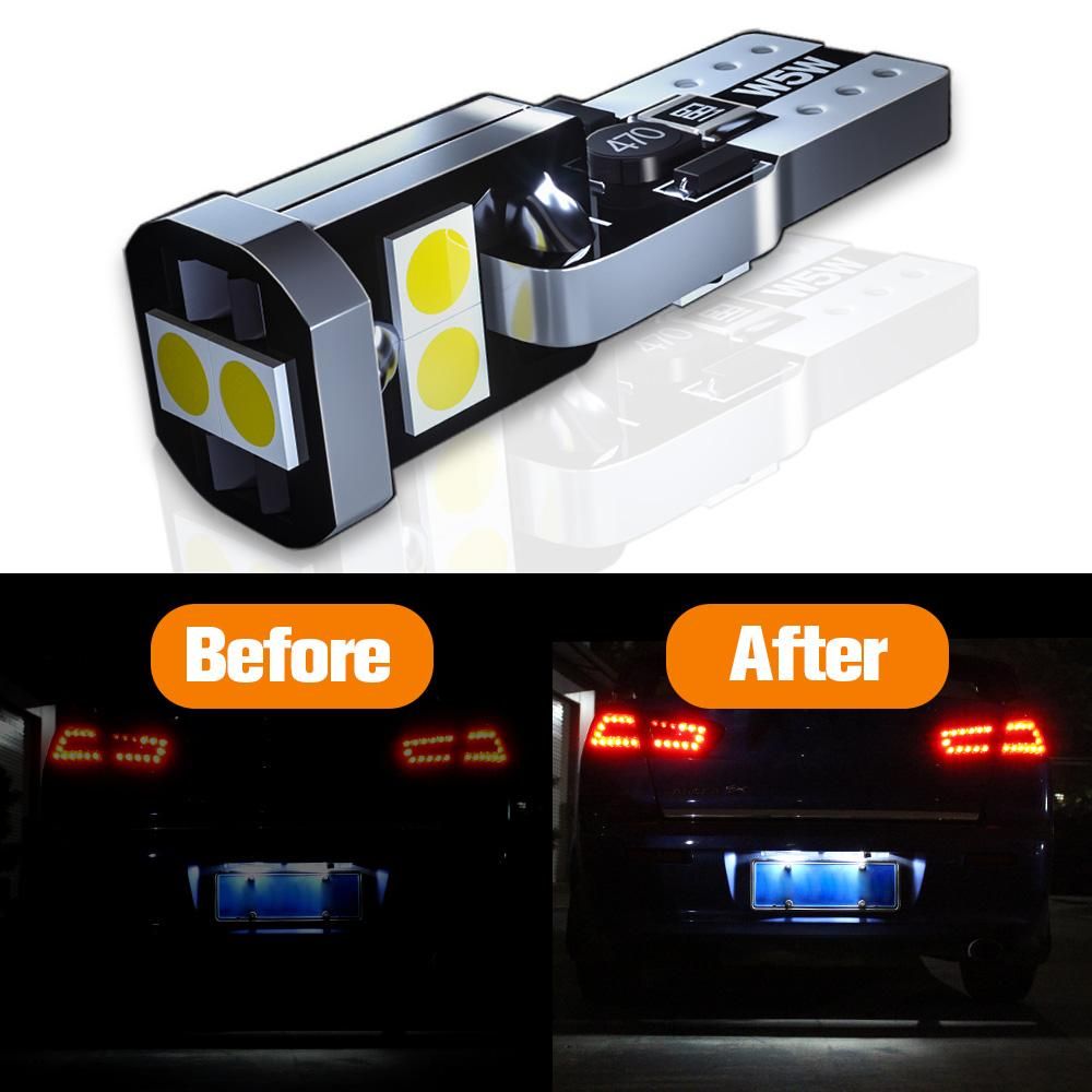 2pcs LED License Plate Light Bulb Accessories For Ford Explorer 2004- 2008 2009 2010 2011 2012 2013 2014 2015 2016 2017 2018