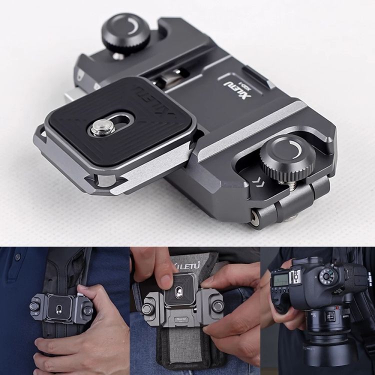 XILETU Camera Quick Release Plate,Spec: Capture Clip+PQ-38 Capture Clip+PQ-38