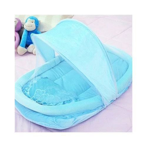 Foldable Baby Crib Fluffy Bed With Mosquito Net