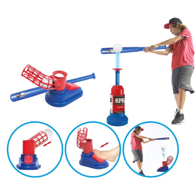 Children Baseball Transmitter Toy Set Color Box Step