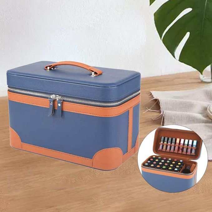 EVA Essential Oil Storage Case Double Layer Holder Organizer Home Use