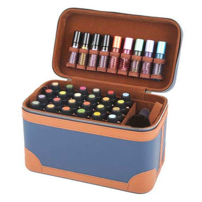 EVA Essential Oil Storage Case Double Layer Holder Organizer Home Use