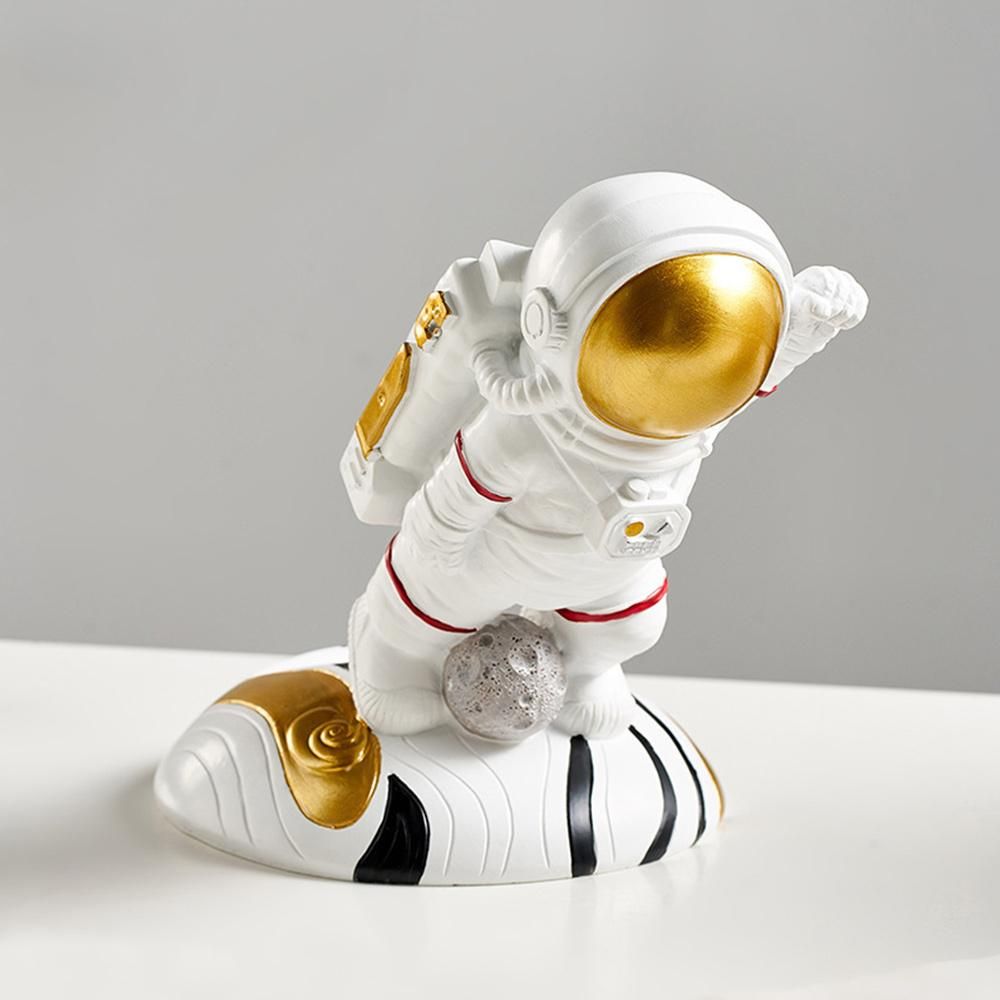 Creative Astronaut Wine Bottle Holder Resin Spaceman