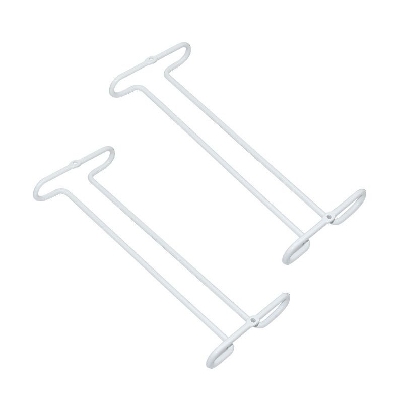 2PCS Simple Wine Glass Rack Inverted Tall Cup Holder Single