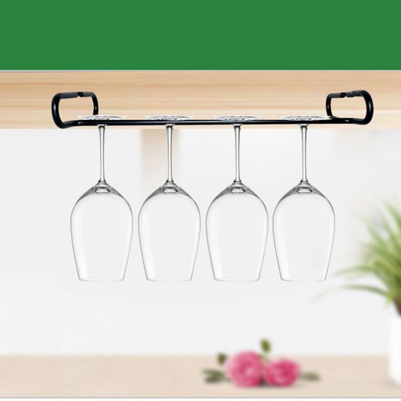 2PCS Simple Wine Glass Rack Inverted Tall Cup Holder Single