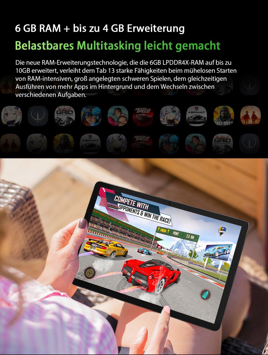 Blackview Tab13 10.1-inch 6+128G Smart Tablet