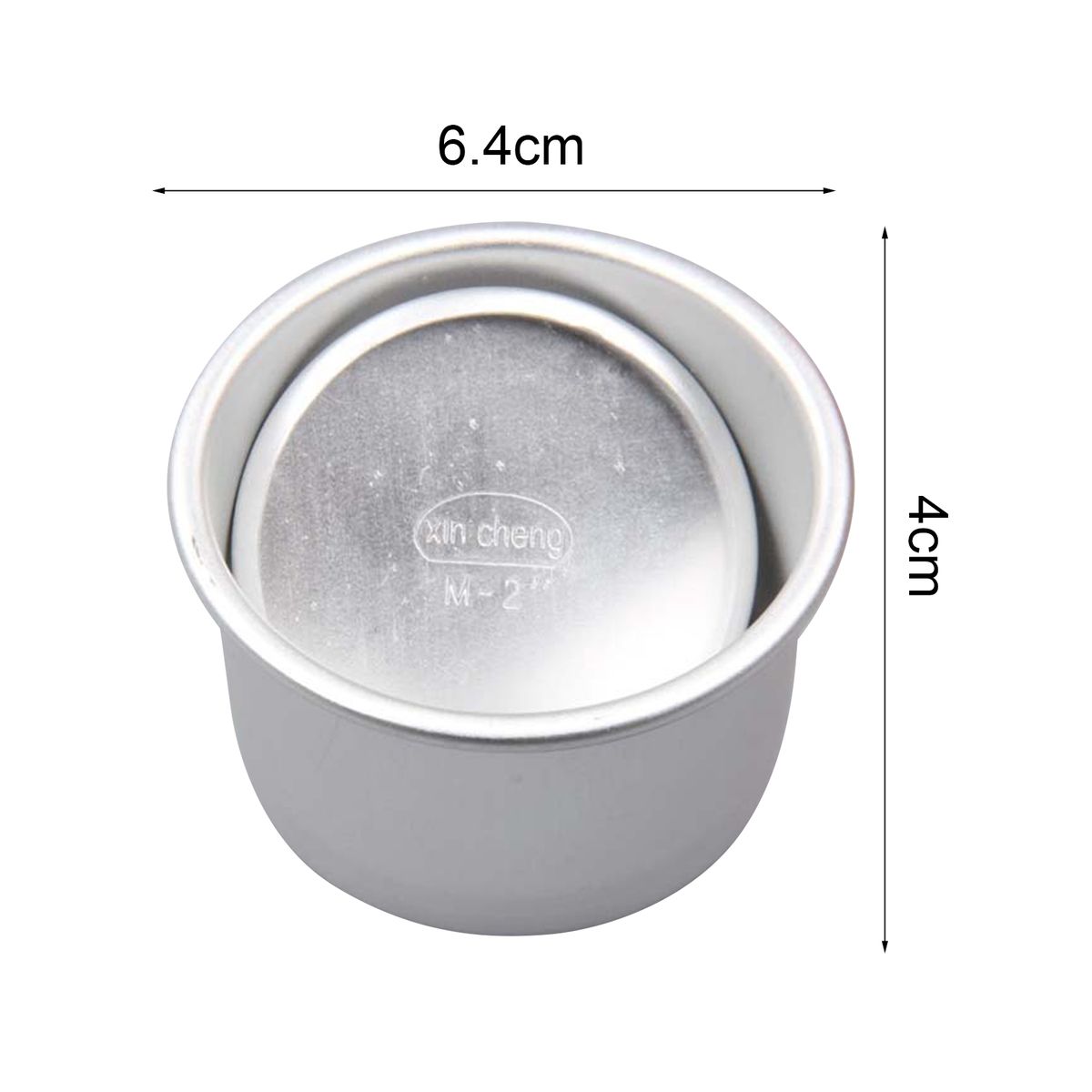 3Pcs/Set 2Inch Cake Baking Pan Useful Removable Bottom-
