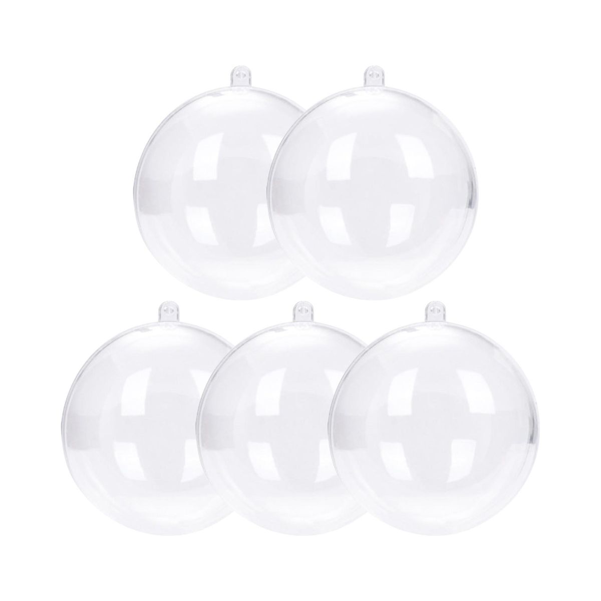 Diy Christmas Tree Decorations 5-pack Ornament Balls for Christmas