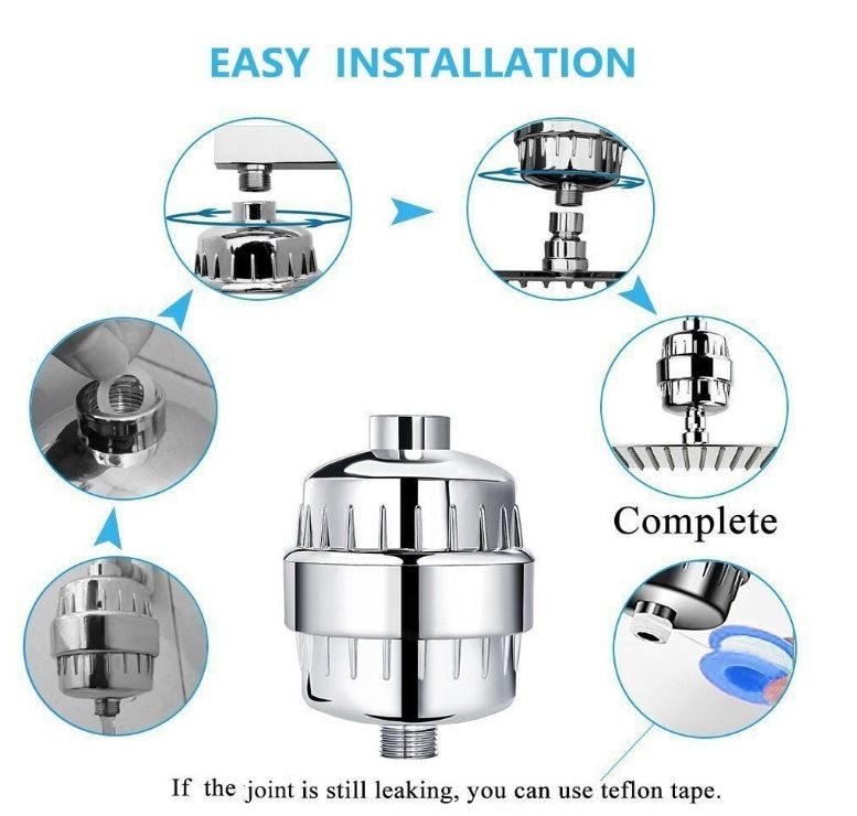 Activated Carbon Bathroom Shower Filter