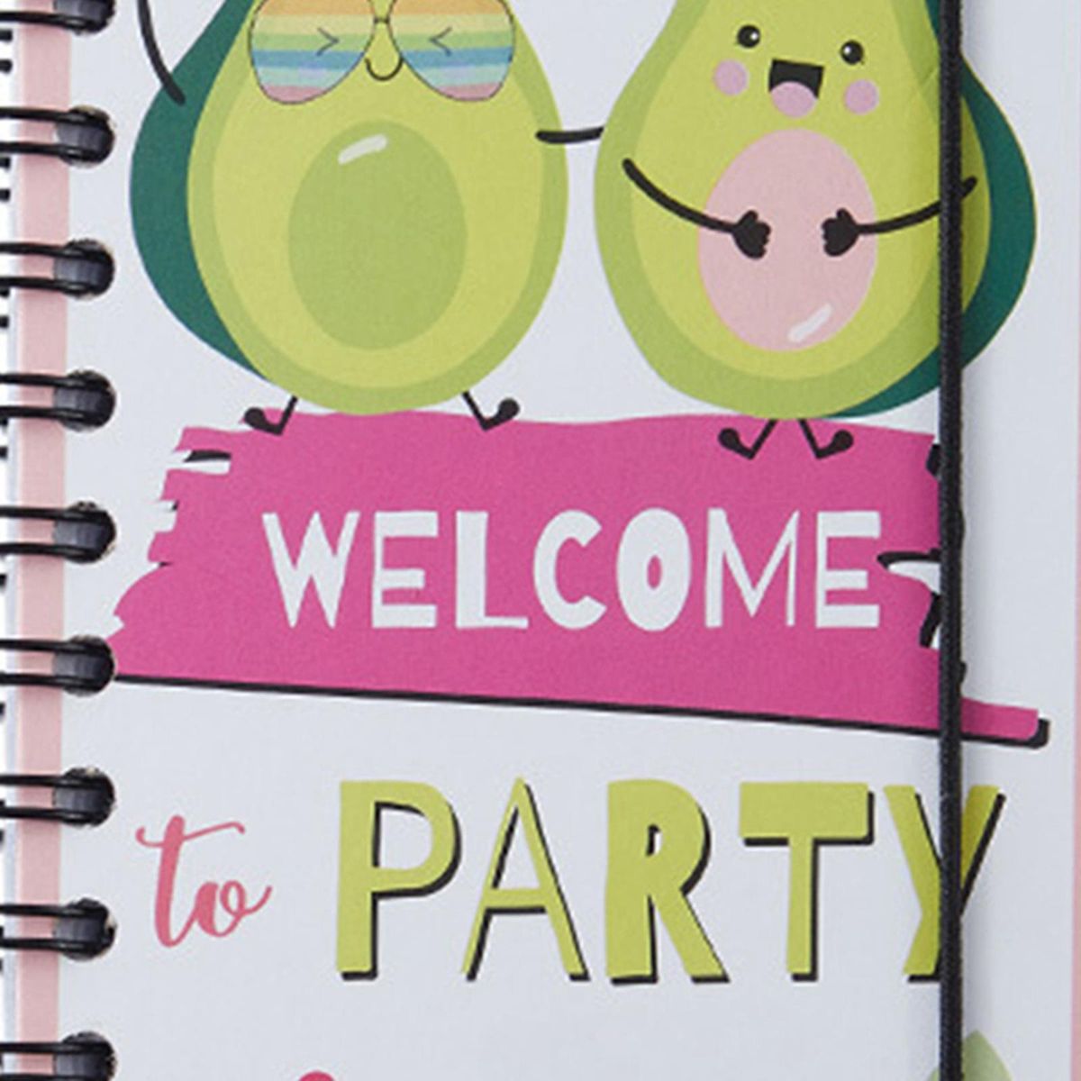 A6 Spiral Notebook College Ruled Notebook WELCOME