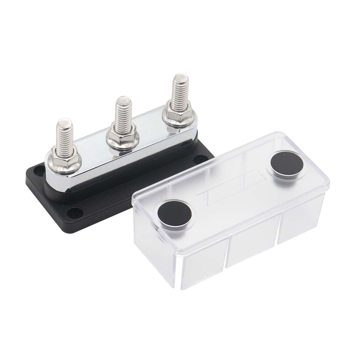 Marine Terminal Junction Block 48V 600A Bus Bar 3x M10