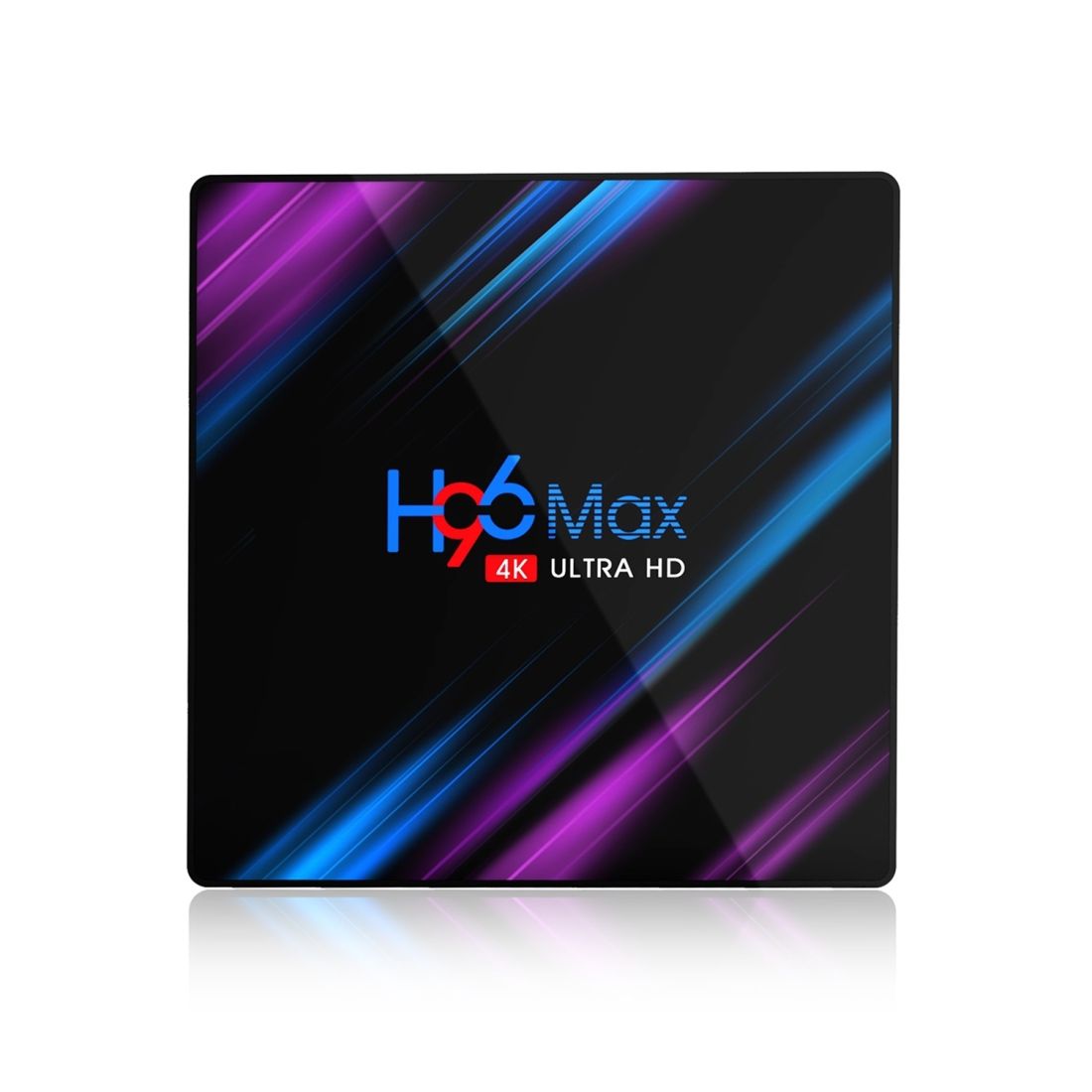 H96 Max-3318 4K Ultra HD Android TV Box With Remote Controller, Android 9.0, RK3318 Quad-Core 64bit Cortex-A53, WiFi 2.4G/5G, Bluetooth 4.0, EMMC 16G FLASH, 2GB SDRAM