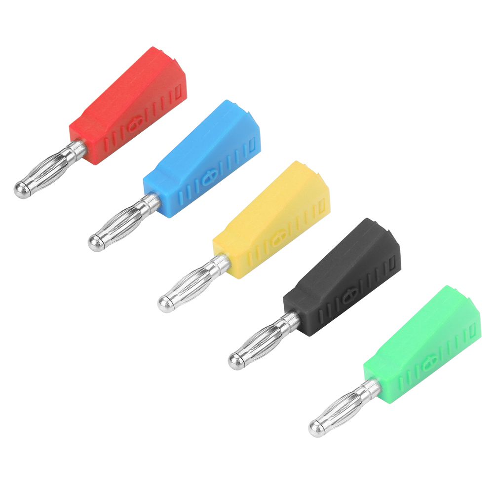 10pcs P3002 4mm Nickel Plated Speaker Banana Plug Connector