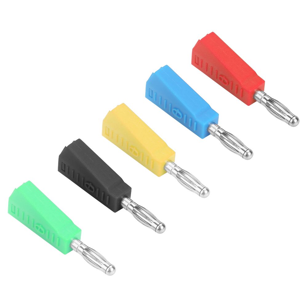 10pcs P3002 4mm Nickel Plated Speaker Banana Plug Connector