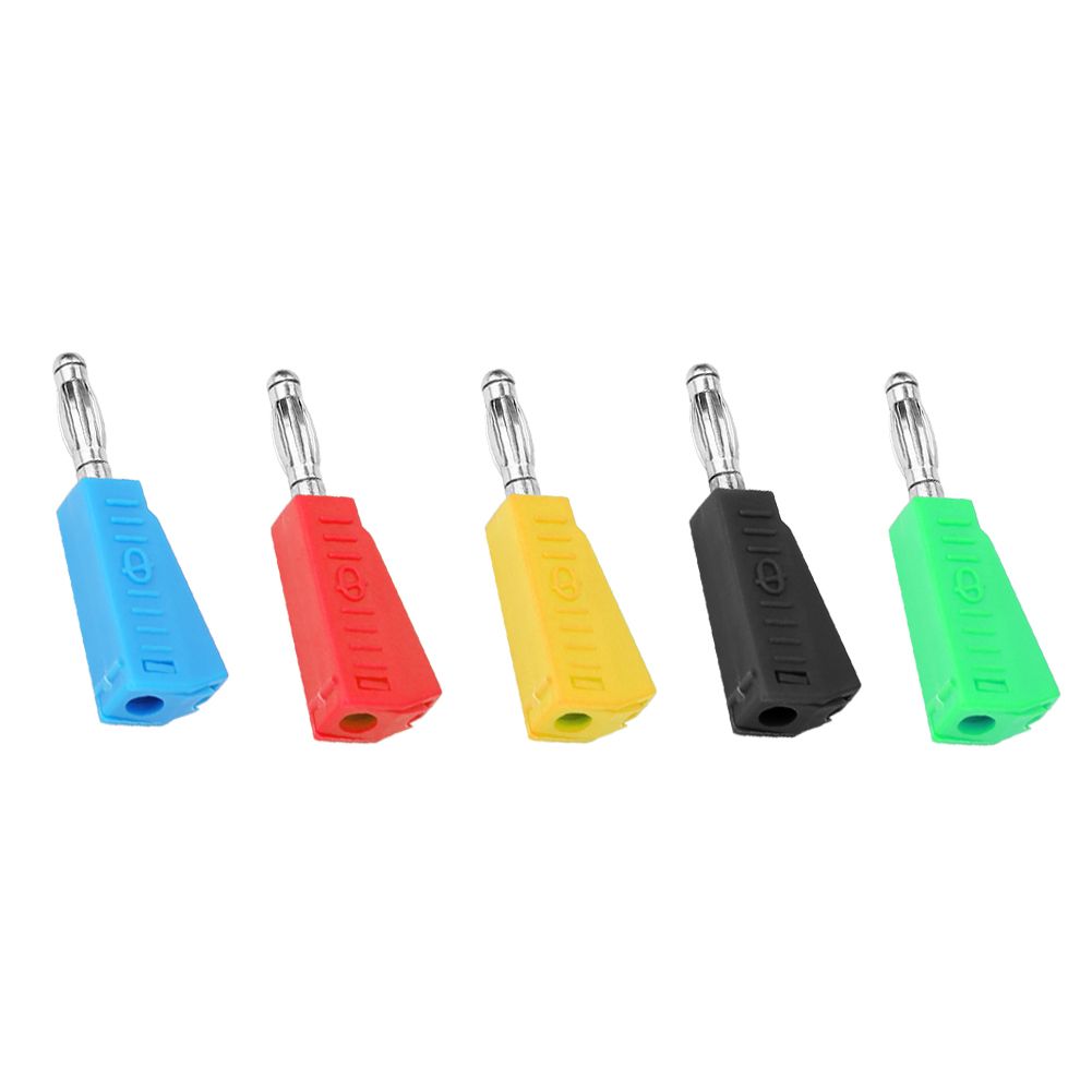10pcs P3002 4mm Nickel Plated Speaker Banana Plug Connector