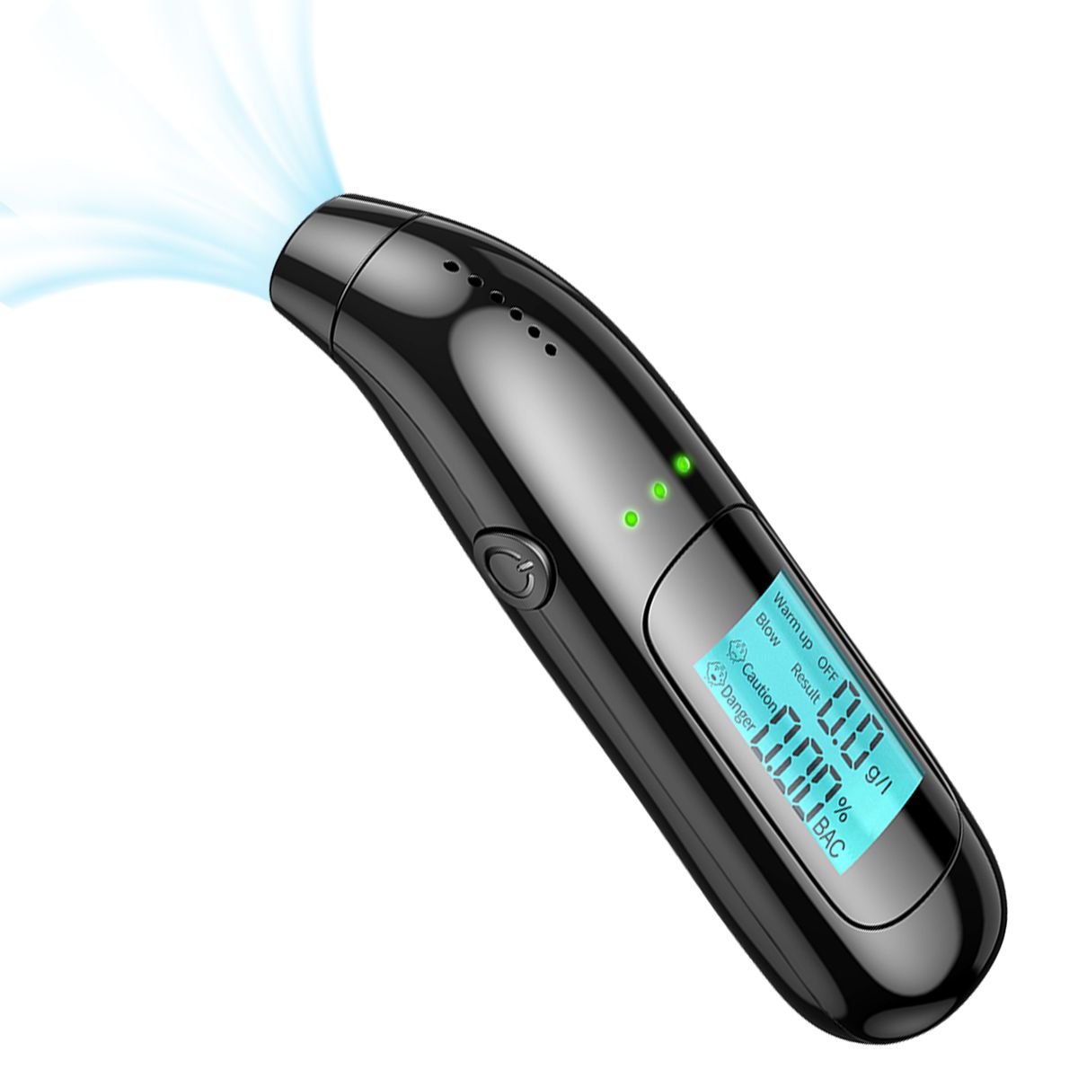 USB Rechargeable Breathalyzer Non-Contact Breathalyzer With LED Digital Display High-Precision