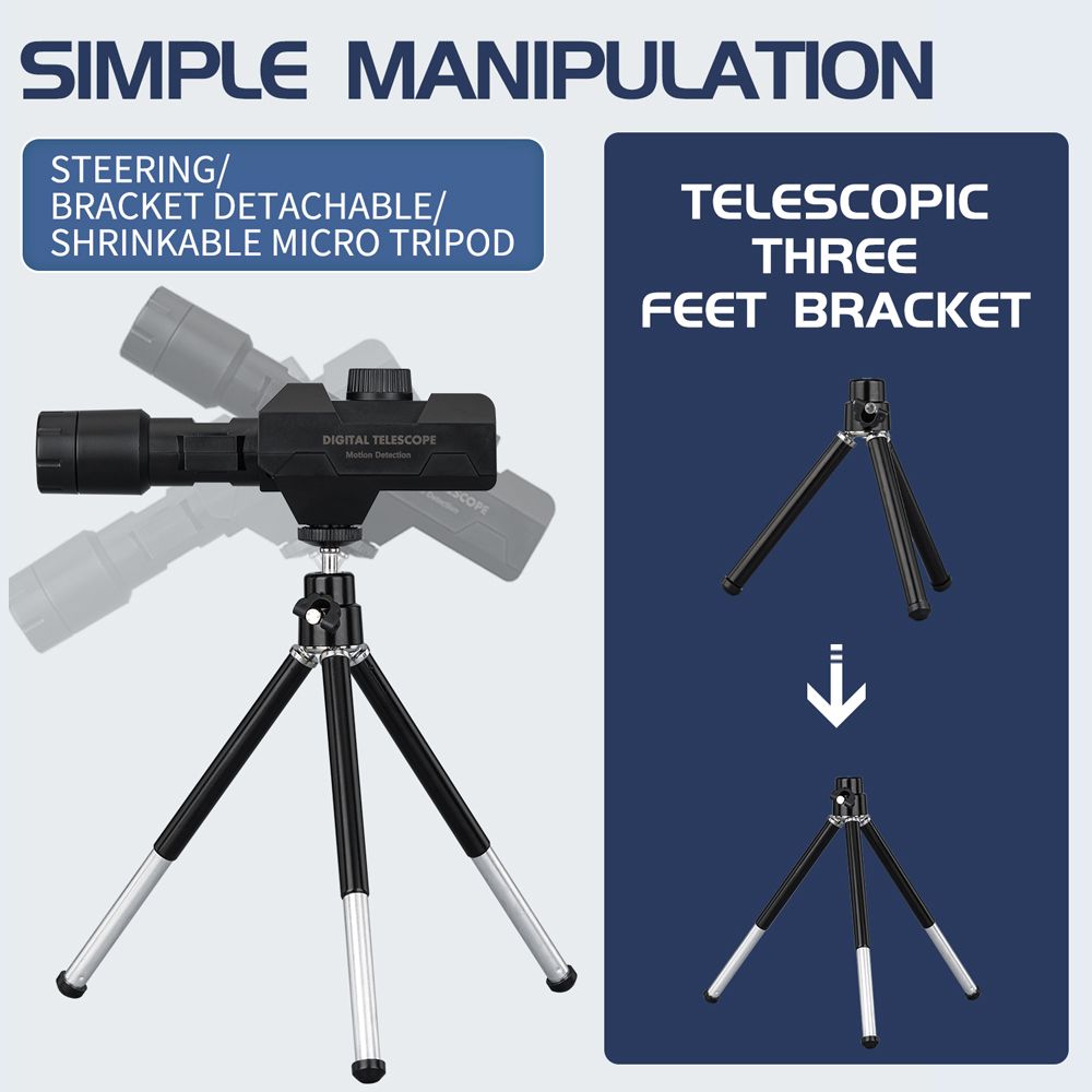 2 Million Pixel  70X Electronic  Large Aperture Objective
