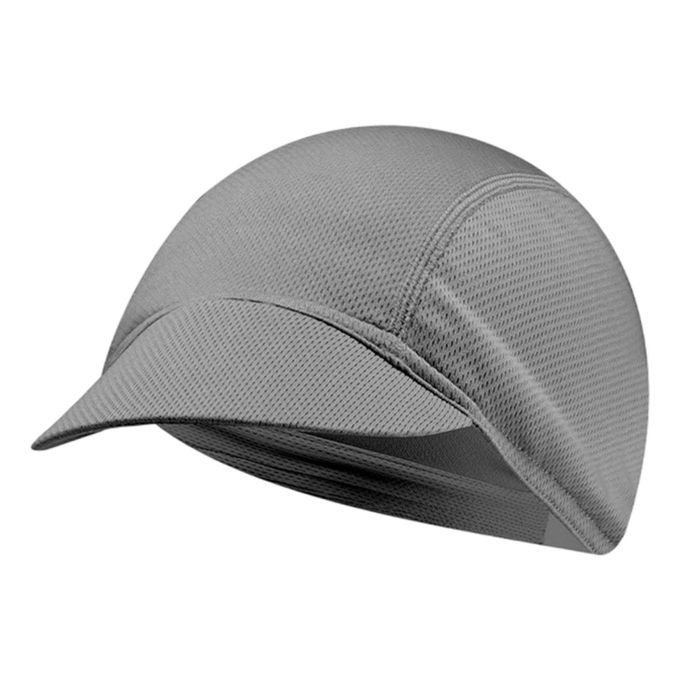 Cycling Hat Sun Visor Women Men Quick Dry For Riding Travel Dark Gray