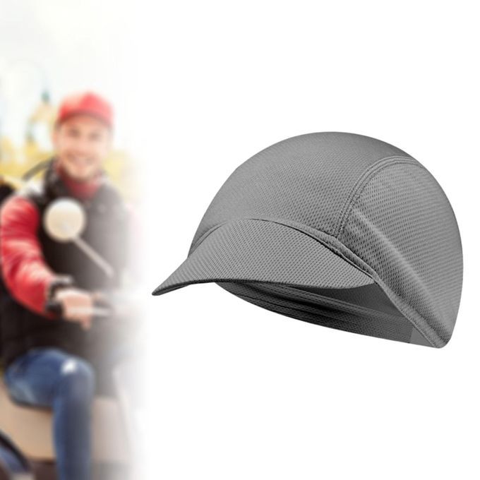 Cycling Hat Sun Visor Women Men Quick Dry For Riding Travel Dark Gray