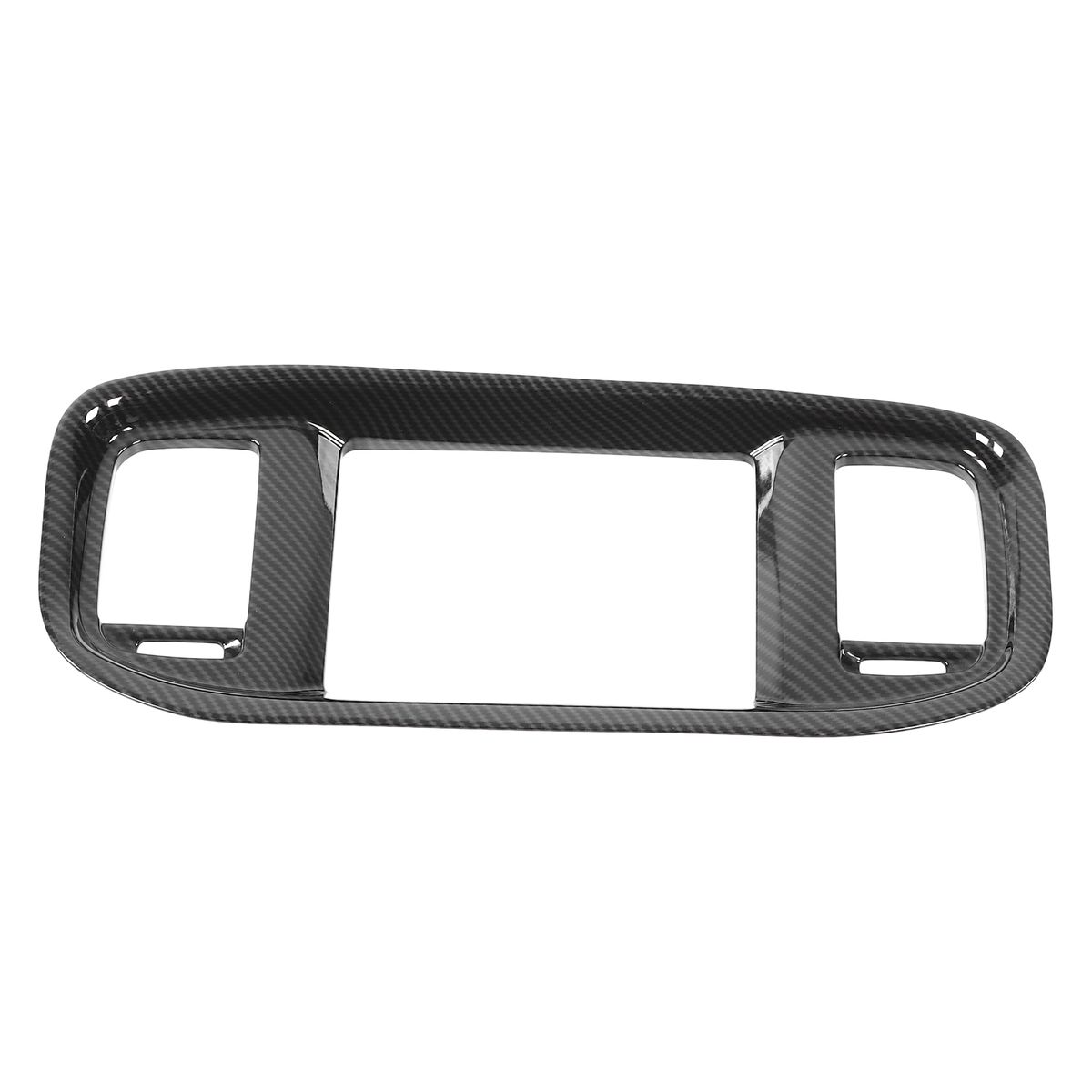 Carbon Fiber Style DVD Navigation Screen Frame Cover Trim