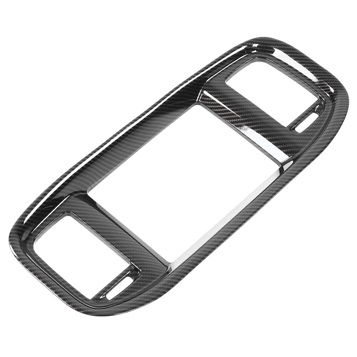 Carbon Fiber Style DVD Navigation Screen Frame Cover Trim