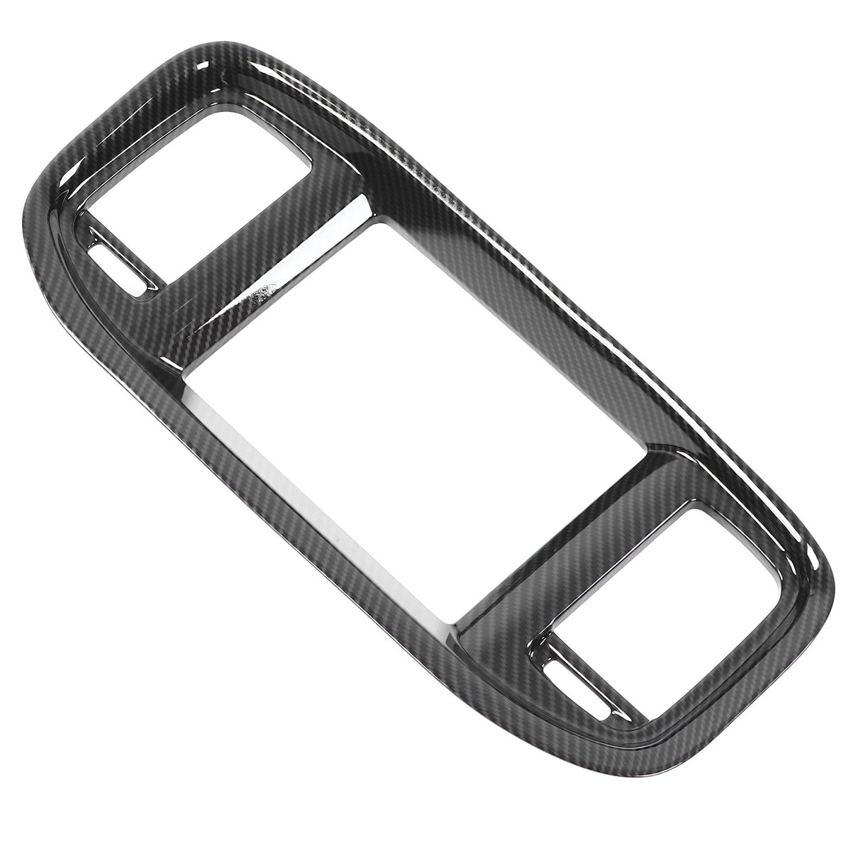 Carbon Fiber Style DVD Navigation Screen Frame Cover Trim