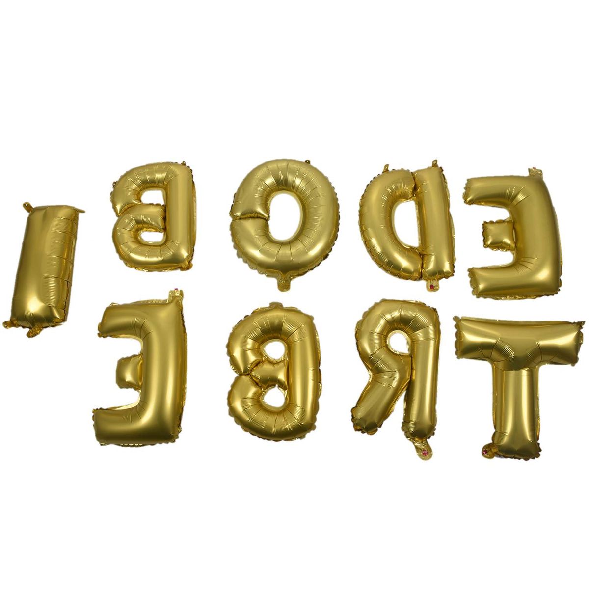 9pcs/ BRIDE TO BE Gold Silver Foil Ballon Wedding
