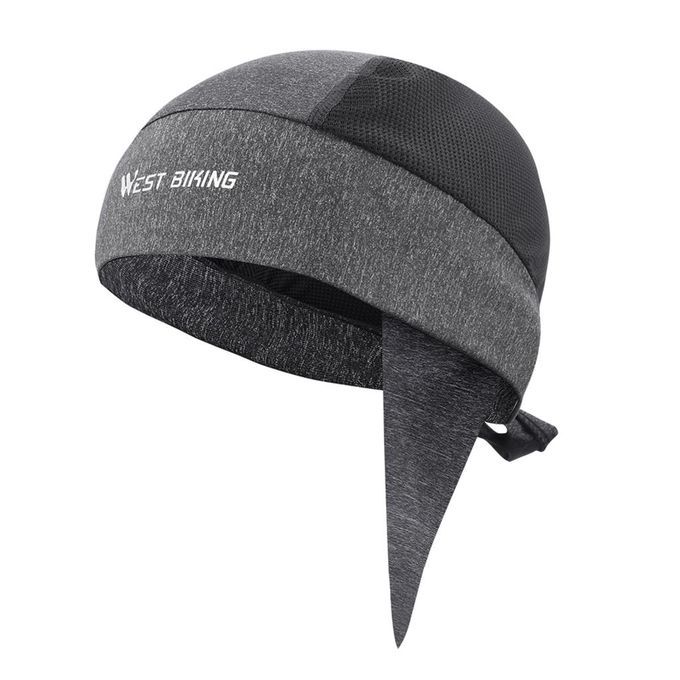 Bandana Breathable   And Styling Cyclist Kerchief Bike Gray