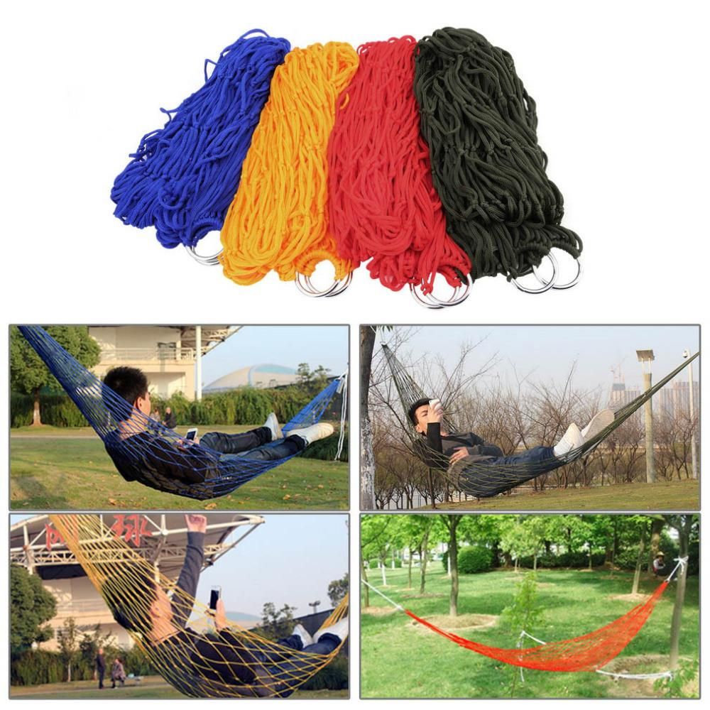 1pc Sleeping Hammock Hamaca Hamac Portable Garden Outdoor