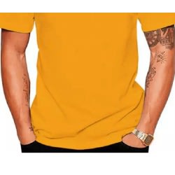 Score Board Print T-Shirts- Yellow