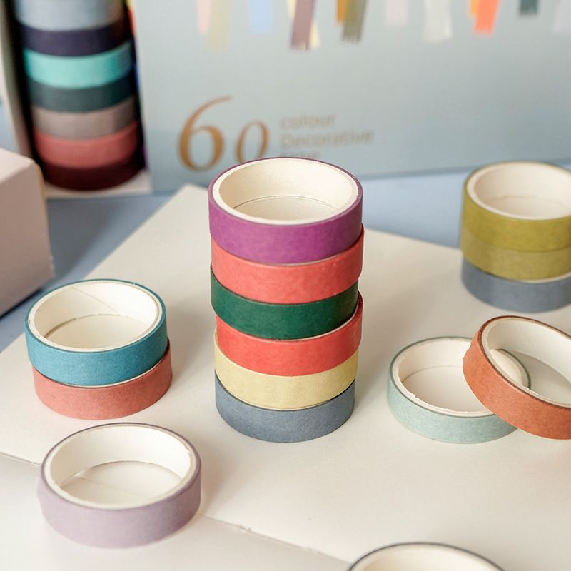Washi Tapes Vintage Color Masking Tape Journal Scrapbook