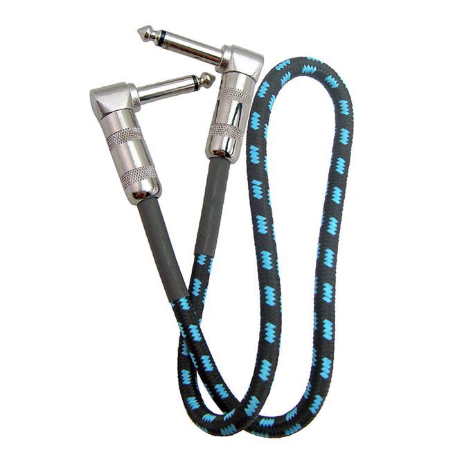 2x Guitar Cable Wire Guitar Patch Cable For Guitar Effect Pedal Length
