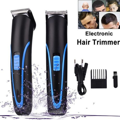 110~240V Electric Portable Rechargeable Hair Clip Blue EU Pl