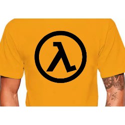 Circle Print T-Shirts - Yellow