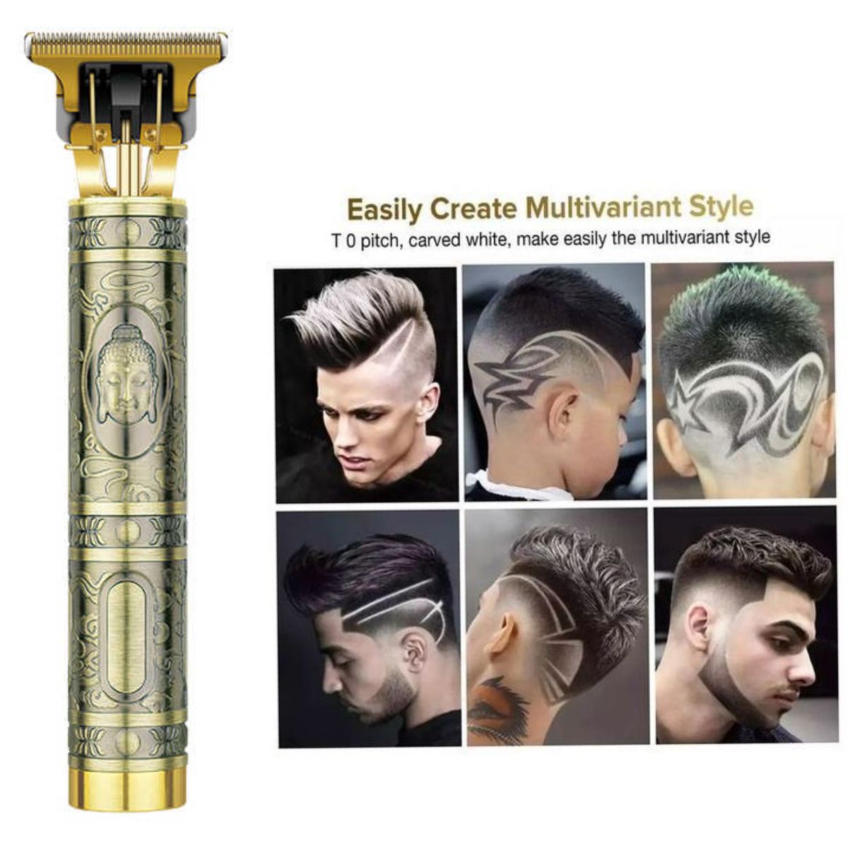 New Multi-Style USB Rechargeable Electric Hair Clipper