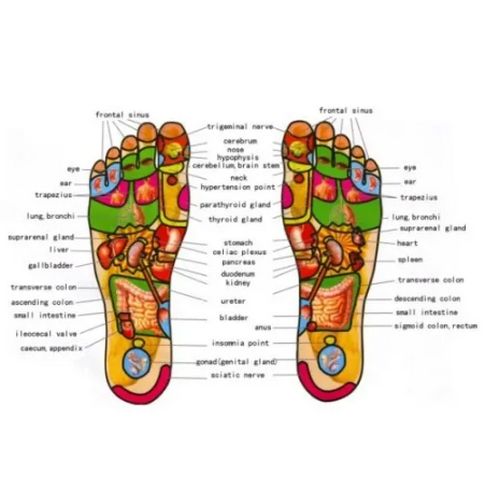 Foot Pain Relief Massage Reflexology Mat - Blue