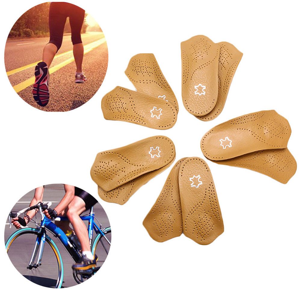 Half Arch Support Orthopedic Insoles Flat Foot Correct Feet-