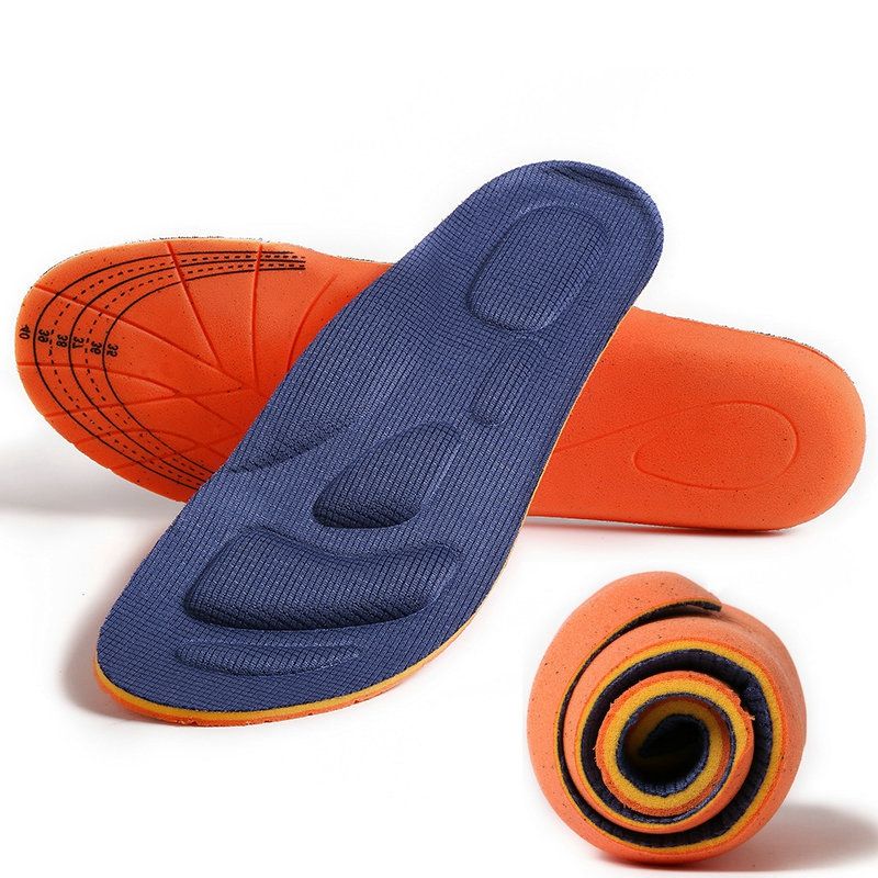 Sports Insoles For Running Arch Support Shoes Insoles Flat Feet Pad Stretch Running Breathable Insole With Flat Base Orthopaedic